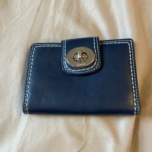 Coach leather wallet